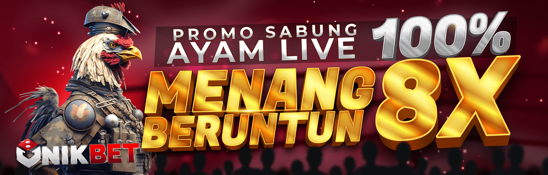 PROMO BONUS SABUNG AYAM ONLINE 100% & 120%